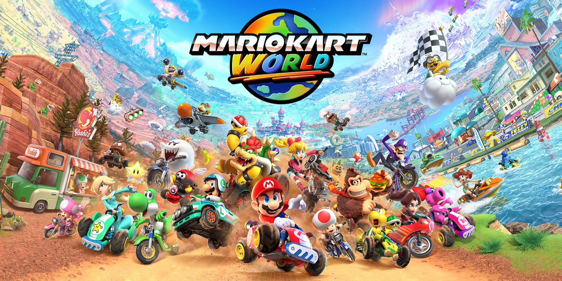 Mario Kart World – Retro-Rennspaß ganz neu